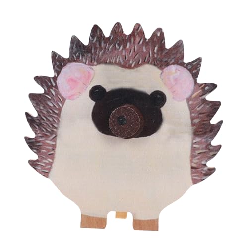 PRETYZOOM Cute Wooden Eyeglass Holder Stand Cartoon for Home Office Desk Stylish Eyewear Organizer Fits All Glasses Secure and Stable Display