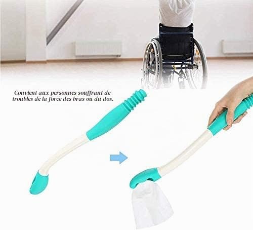 Aide à la Toilette Wipe Easy, Longue portée Comfort Wipe Poignée Range Comfort Porte-essuie-Glace inférieur
