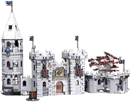 LAKIOMZ Winterfell Baustein Modell 2217pcs MOC Western Fairy Tales DIY Building Stem Spielzeug für Game of Thrones… – Bild 3
