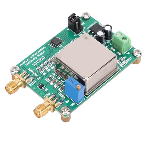 Uscita a doppio segnale: questo modulo cristallino a temperatura costante offre opzioni di doppia uscita, incluso un segnale standard da 10 MHz e una scelta di segnali moltiplicati a 9 frequenze, migliorando la versatilità per varie applicazioni.