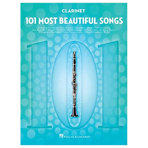 101 Most Beautiful Songs: For Clarinet
