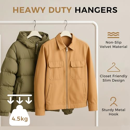 Velvaria Velvet Hangers 100 Pack - image 3