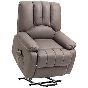 Homcom 713-141V90GY Elektrischer Relaxsessel Grau