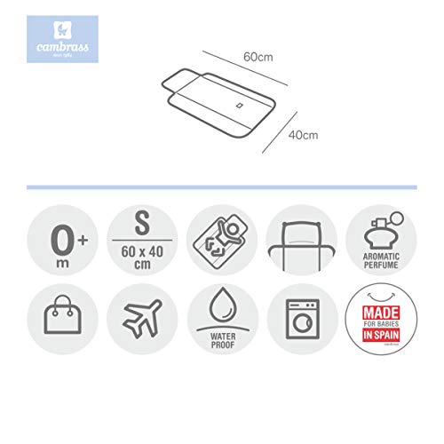 Cambrass Fasciatoio da viaggio Astra Celeste, 60 x...