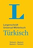  Langenscheidt Universal-Wörterbuch Türkisch: Türkisch-Deutsch/Deutsch-Türkisch (Langenscheidt Universal-Wörterbücher)