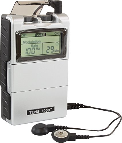 TENS 7000 - DT6070 to Go 2nd Edition Back Pain Relief System - Tens Unit Muscle Stimulator for Lower Back Pain - Includes Conductive Back Brace,