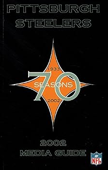 Unknown Binding Pittsburgh Steelers 2002 Media Guide (70 Seasons 1933-2002) Book