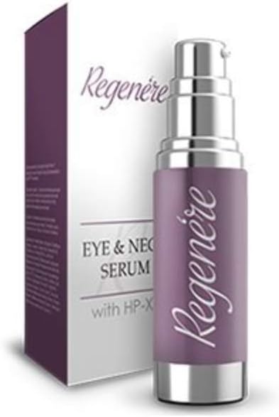 Regenere- Eye and Neck Serum- Advanced Peptide Lifting Formula Designed to Lift, Firm, and Diminish Under Eye Wrinkles- Brighten Eyes- Even Complextion
