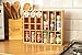 Multikeep Adjustable Shelf - Spice Rack, Floating Shelf, Figurine Shelf, Shadow Box or Drawer Organizer - For Wall Mount, Counter, Cabinet or Drawers - Bamboo - Cookbook People