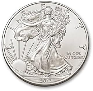 2012 American Silver Eagle Shipping .999 Fine Silver with Our Certificate of Authenticity
