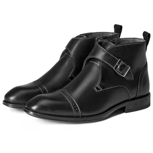 Image of Arkbird Men's Dress Boots Genuine Leather Ankle Boot for Men Classic Casual Oxford Style Footwear