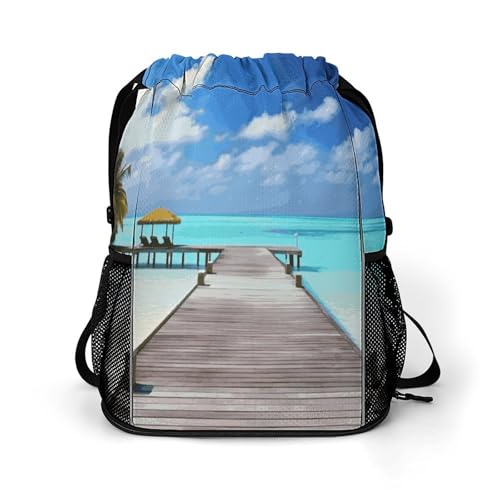 Sac à dos de sport avec cordon Koala de la salle de fitness à la piscine azur