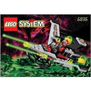 LEGOSYSTEM V-Wing Fighter, 6836, 39 Pieces, Space, UFO