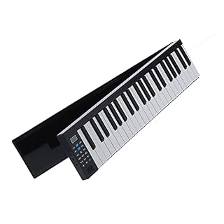 Piano Pliant Eujgoov, Organe électronique Intelligent Numérique Bluetooth Multifonctionnel à 88 Touches avec Haut… - Les Beatles, Paul McCartney, John Lennon, RIngo Starr, George Harrison Piano Pliant Eujgoov, Organe électronique Intelligent Numérique Bluetooth Multifonctionnel à 88 Touches avec Haut… – Image 3