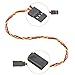 uxcell 10pcs 3-Pin Servo Extension Cable Cord Connector Twist Wire Male to Female 22AWG 60-Cores Servo Receiver Wire