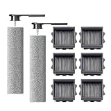 Kit di ricambio per filtro sottovuoto a secco umido compatibile con Tineco Switch Stretch S6 S7 Ultra Smart Washer Brush Parts (grigio chiaro)