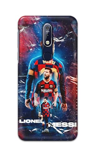 Image of Printed Hard Back Cover for Nokia 7.1 Back Cover (Famous Football Player -K1) -190724(DP)