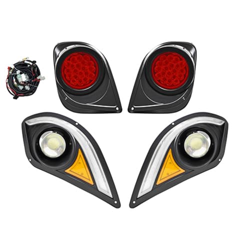 Kit de luces LED multicolor para carrito Yamaha Drive2 miniatura 1