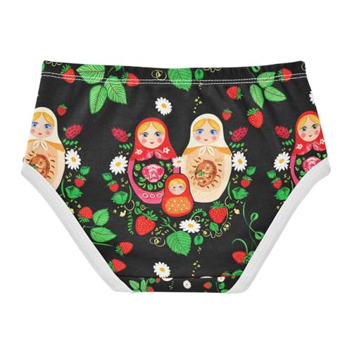 Russia Matryoshka Dolls Flowers Toddler Girls's Underwear 2T 202c11762