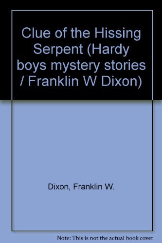 Clue of the Hissing Serpent 0001605461 Book Cover