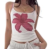 🍓Description🍓: Teen girls new aesthetic low cut crop shirts, crafted from high-quality fabric, these shirts offer a lightweight, breathable feel for all-day comfort. For best care, we recommend a gentle cycle or hand wash. 🍒Key Features🍒: Y2k floral ...