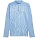 PUMA Manchester City Pre-Match 1/4 Zip Top - Team Light Blue - Size: L