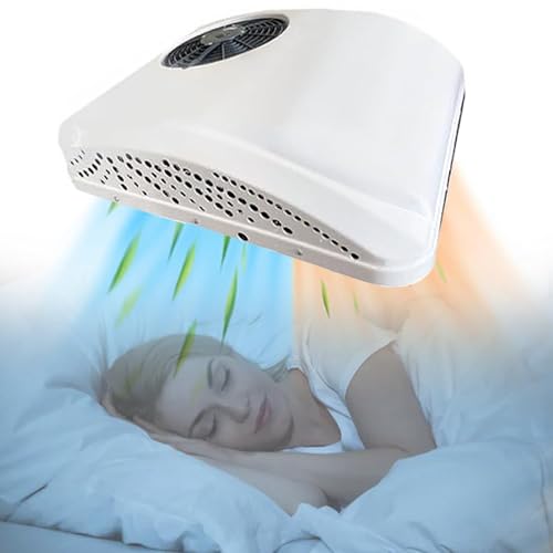 Sunseota Aire Acondicionado para RV de 12 V/24 V/48 V/72 V/96 V/220 V. Aire Acondicionado eléctrico de Techo para estacionamiento, frío y Calor, para RV, autocaravanas, Camiones, remolques,96v