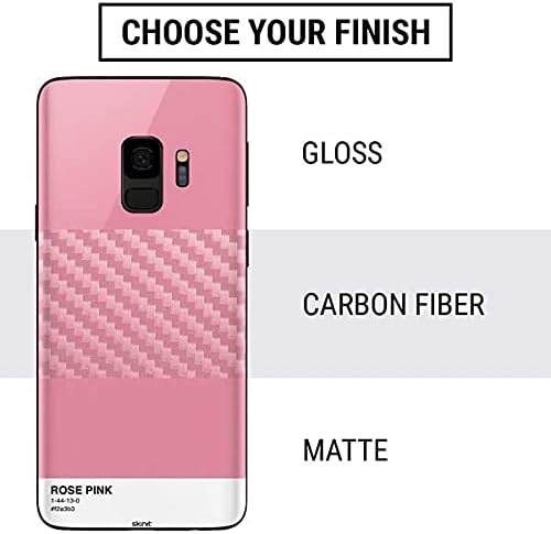 Skinit Decal Phone Skin Compatible with Samsung Galaxy S9 - Officially Licensed Skinit Originally Designed Rose Pink Design