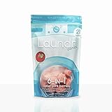 Laundr Bombs, Watermelon Cucumber Scent, 6 in 1 Laundry Detergent Scent Booster Stain Remover...
