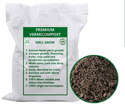 MyOwnGarden Premium VERMICOMPOST 100% Pure Organic WORMCOMPOST for Plants - Manure Pack of 2Kg (B095C25C2Z) Amazon Price History, Amazon Price Tracker