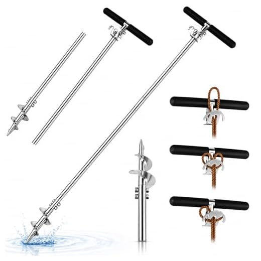 FUCNEN 38" Sand Anchor for Boats