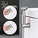 HandheldSprayer for Toilet, Stainless Steel BathroomFaucets Set with Single Cold Water, Toilet Sprayer for Baby Cloth Diaper Cleaning or Pets Shower