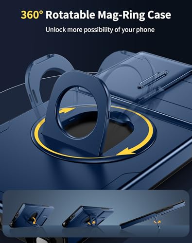 Coque Samsung S23 Ultra MagSafe intégrale avec support et protège-caméra - 5