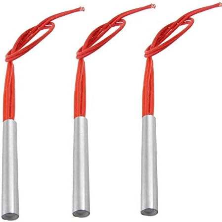 tatoko AC 110V 300W Power Single Tube 12x 195mm Cartridge Heater Mould Heating Tool 3Pcs