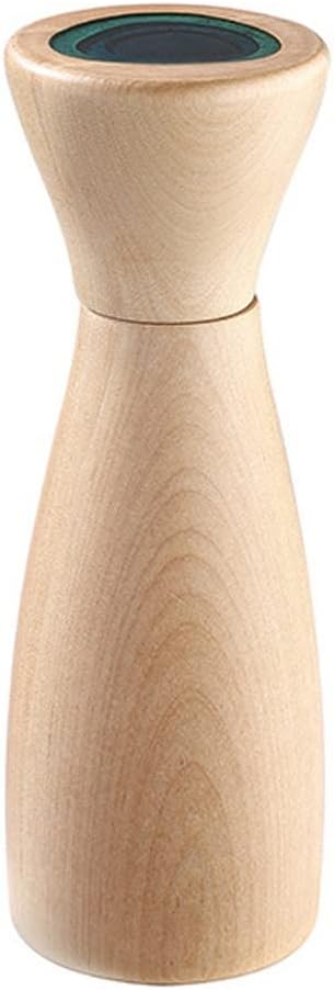 Beech Pepper Mill - Salt and Pepper Grinder - Precision Carbon Steel Rotor Use for peppercorn, sea salt, black pepper(15.2cm*70cm)