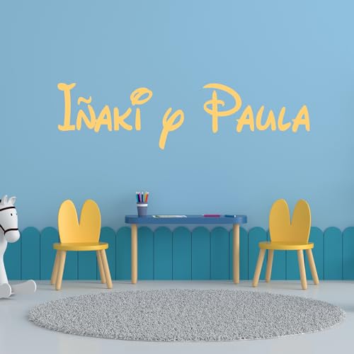 Miniatura 5 de Becral - Nombre Personalizado Pegatinas Personalizadas Nombre Para Pared, Puerta O Armario Vinilo Decorativo Pared Infantil Pegatinas Infantiles Pegatinas Pared Decorativas