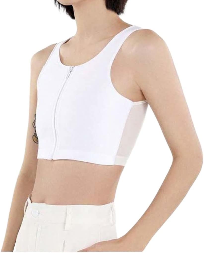 Chest Binder Vest Top Sportswear Corset Straps Sports Bra Fit Binders for Lesbian Tomboy