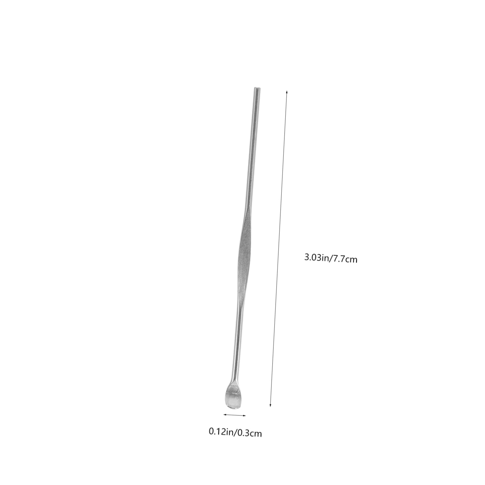 ORFOFE 1Set Portable Ear Wax Removal Kit Stainless Steel Ear Cleaners with Comfortable Tips for Ear Cleaning and Earwax Removal Tools