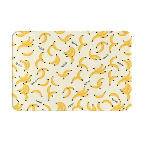 VOSERY Zerbino per porta d'ingresso, per interni ed esterni, a banana, facile da pulire, 40,6 x 61 cm, per tutte le stagioni, per ingresso esterno e patio