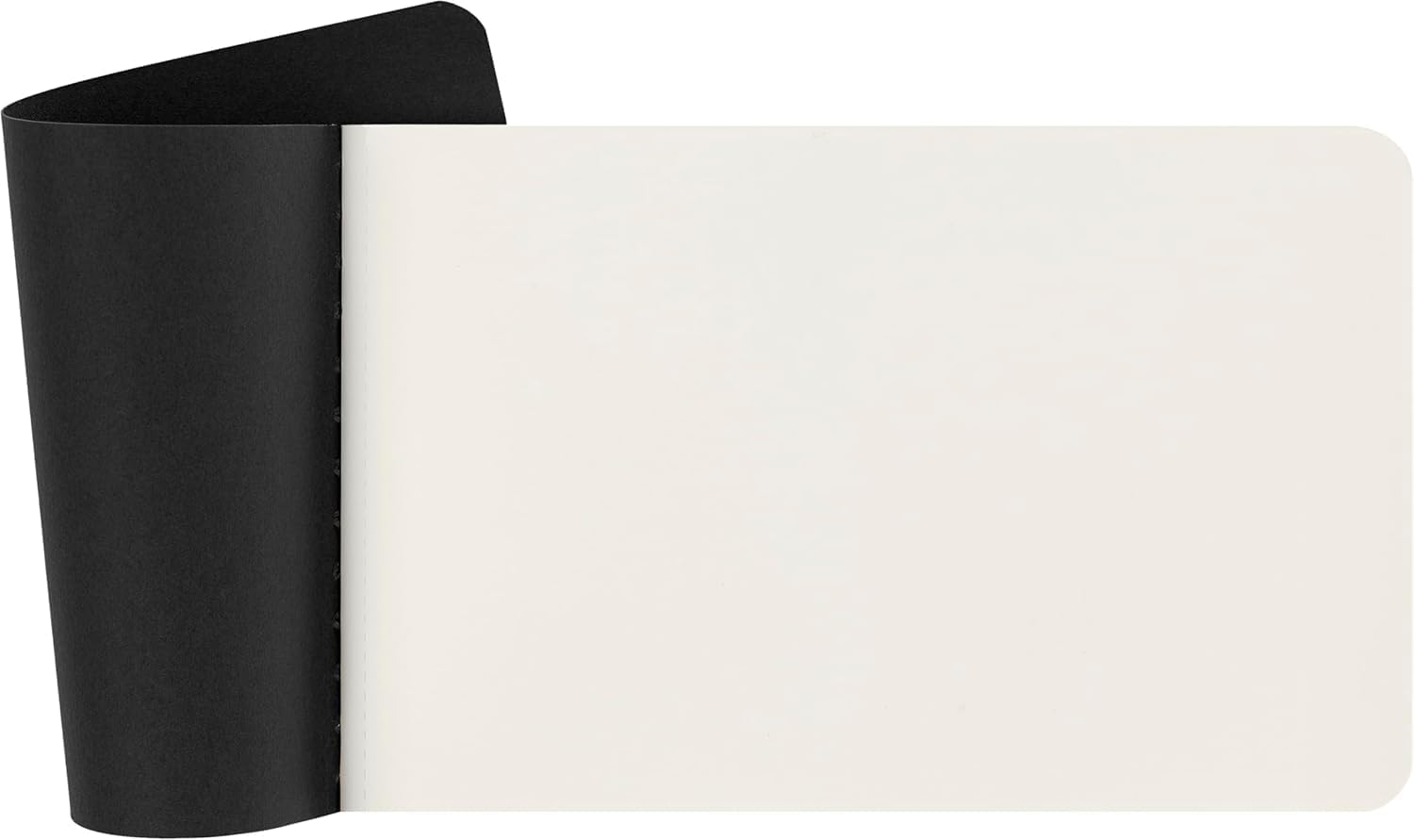 Moleskine Art Sketch Album, Hard Cover, Pocket (3.5" x 5.5") Plain/Blank, Black, 72 Pages