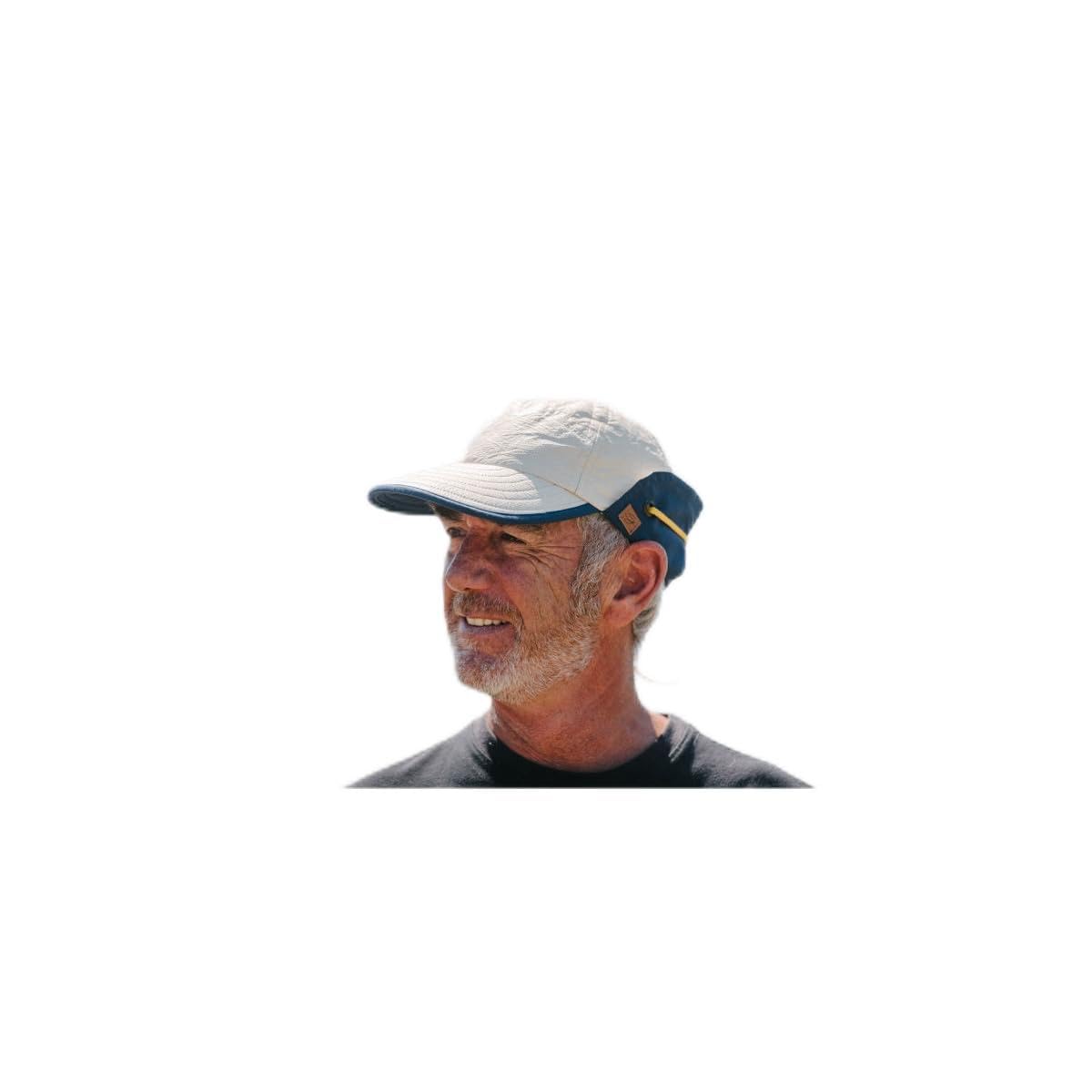 SOWAY Casquette Anti-UV Loïck Peyron 'Happy'avec Protège-Nuque (2 Couleurs)
