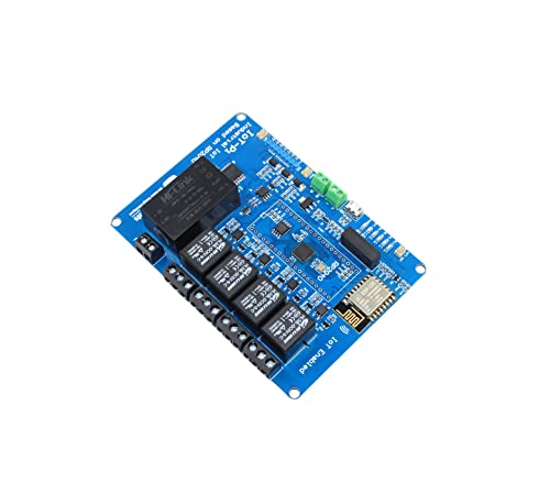 Módulo de relé Raspberry Pi IoTPi inalámbrico con conectividad inteligente WiFi ESP8266 5