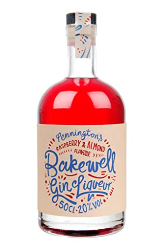 Pennington's Raspberry & Almond Bakewell Gin Liqueur - 50cl Bottle - 20% ABV