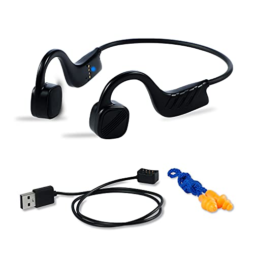 Knochenleitungskopfhörer Open-Ear Wireless Bluetooth 5.0 Ohrhörer Schweißfestes Sport-Headset mit Mikrofon zum Fahren Joggen Laufen Fitnessstudio Cover