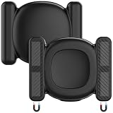 DDJ Confezione da 2 supporti magnetici per Tile Sticker Life360 (2024), custodia protettiva in silicone per tracker Tile Sticker, doppio supporto con fissaggio magnetico e adesivo 3M, copertura
