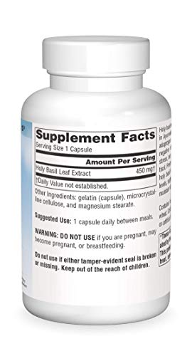 Source Naturals Serene Science Holy Basil Extract - 60 Capsules #TOP2