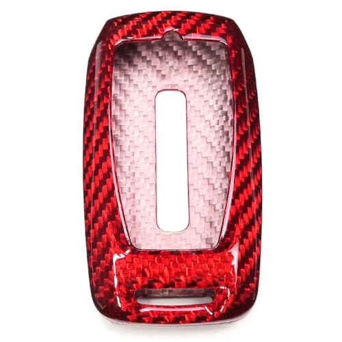Glass Carbon Fiber Key FOB Cover for Dodge RAM TRX 1500 2500 3500 Limited Rebel Bighorn Laramie Tradesman Key Case Key Shell(Red) by Yipmotiv - Used condition - US$24.93