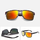 CHIARO, SUPERLIGHT, ELEGANTE E DUREVOLE - Il design del telaio della giacca Cool Rimless consente di ottenere un campo visivo più chiaro. Il design leggero è ideale per moto e bici da ciclismo, guida, corsa, pesca, corsa, sci, arrampicata, trekking o altre attività all'aperto.