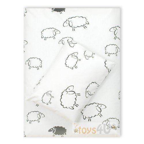 Ropa de cama de bebé juego de 4 partes Algodón Manta Almohada D23 Cover