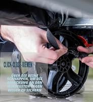 Tischtennisabdeckung für den Außenbereich, wasserdicht, 600D Indoor-Tischtennisabdeckung, passend für universelle 2,7 x 1,5 m Klapptische und flache Tische, Sonnenschutz, strapazierfähig, faltbare – Ansicht 3